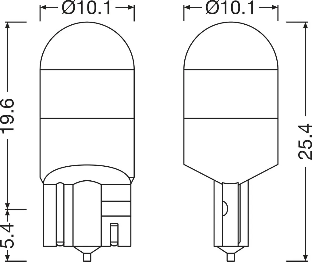 Bulb, direction indicator LEDriving® SLT 2845DWP-2BL
