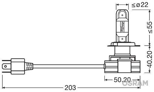 ams-OSRAM 9726CW Bulb, spotlight
