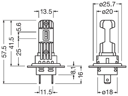 ams-OSRAM 64210DWESY-01B Bulb, spotlight