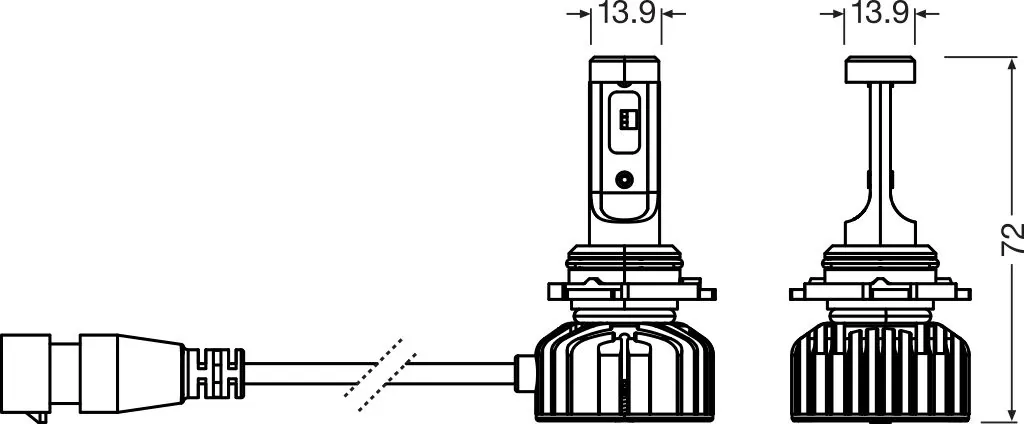 ams-OSRAM 9006DWNBSM-2HB Bulb, worklight
