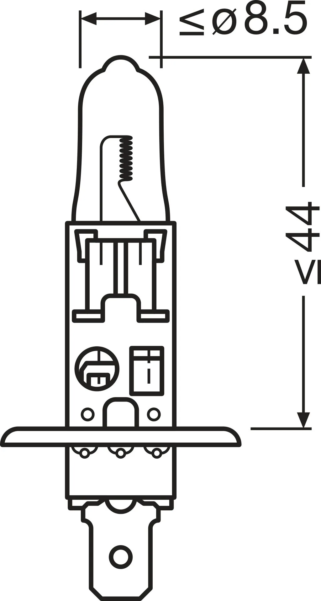 Bulb, spotlight NIGHT BREAKER® SILVER 64150NBS-2HB
