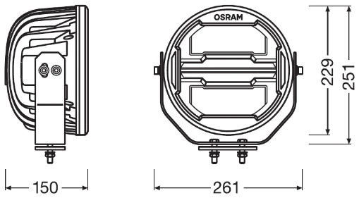 ams-OSRAM LEDDL112-CB Spotlight