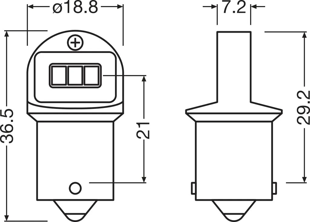 ams-OSRAM 5008DWP2BL Genuine