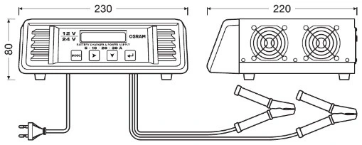 ams-OSRAM OSCP3024 Battery Charger