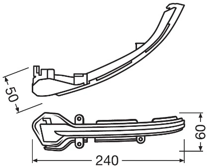 ams-OSRAM LEDDMI 5F0 WT S Indicator Set