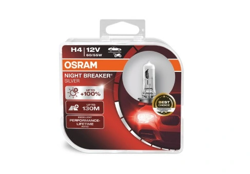 Bohlam, lampu sorot tinggi NIGHT BREAKER® SILVER 64193NBS-HCB