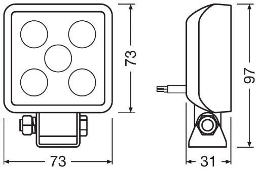 ams-OSRAM LEDWL103-WD Worklight