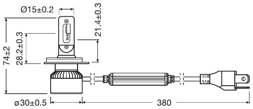 ams-OSRAM 64196DWS2HFB D'origine