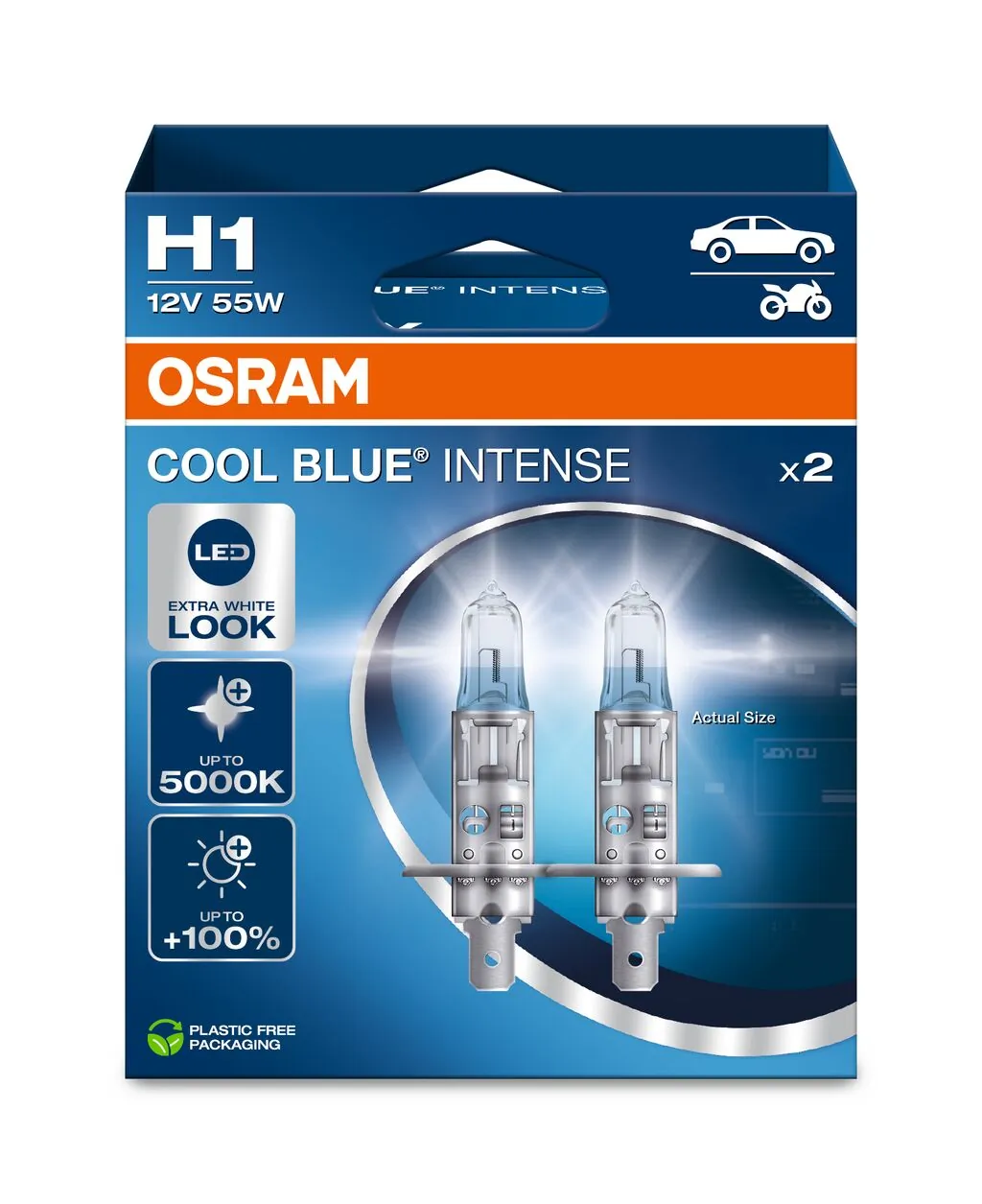Bulb, spotlight COOL BLUE® INTENSE (Next Gen) 64150CBN-2HB