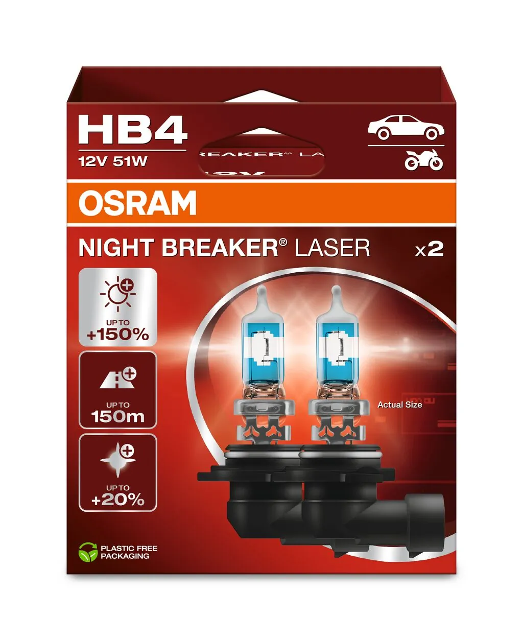 ams-OSRAM 9006NL-2HB Bulb, spotlight