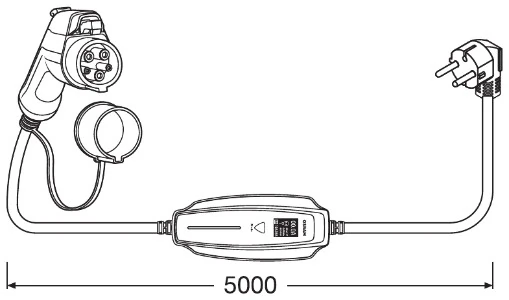ams-OSRAM OPC10A05 Charging Cable, electric vehicle