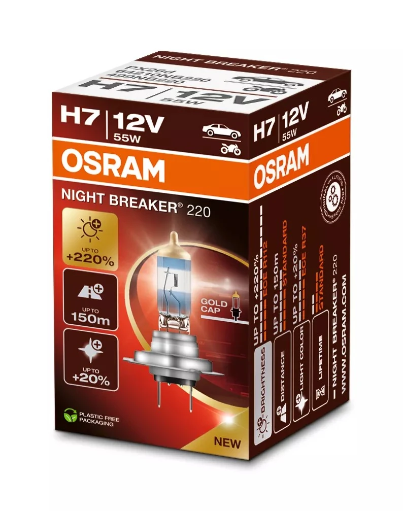 Bulb, spotlight NIGHT BREAKER® 220 64210NB220