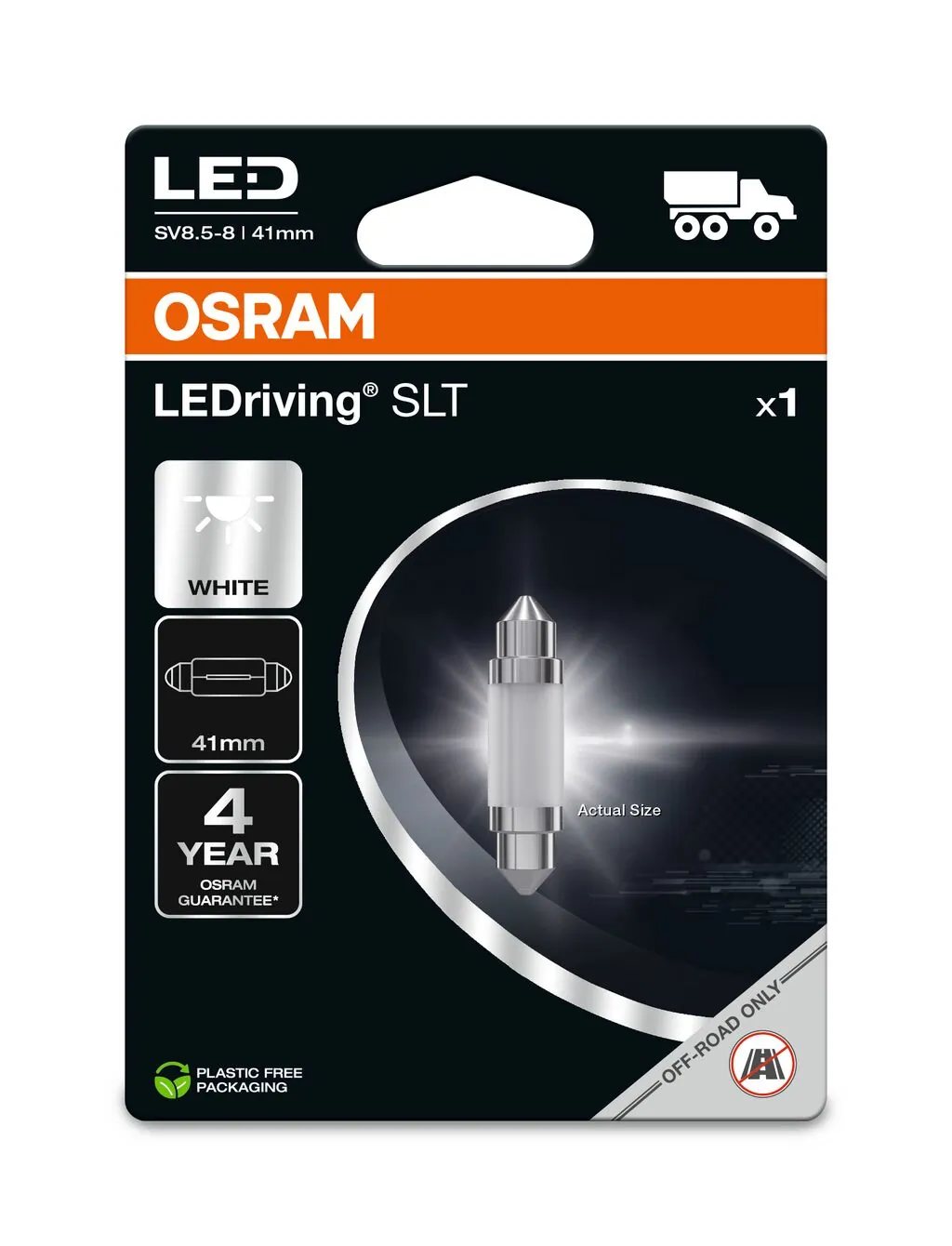 Lampu Pijar, Lampu Plat Kereta LEDriving® SLT 6421DWP-1BL