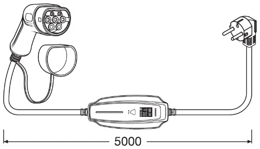 ams-OSRAM OPC20A05 Charging Cable, electric vehicle