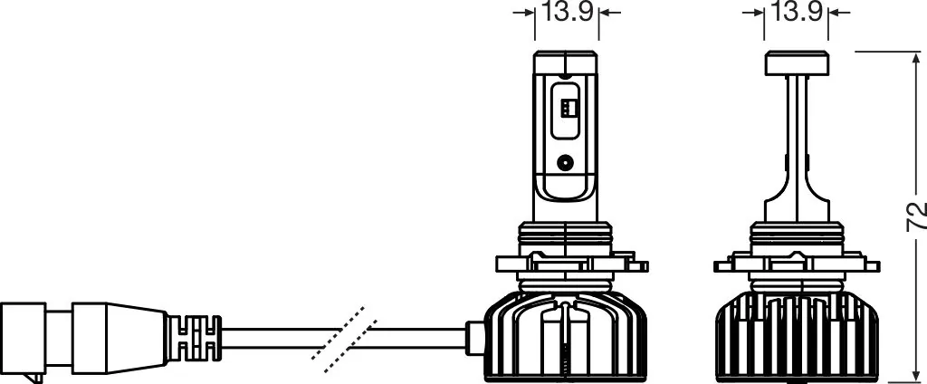 ams-OSRAM 9145DWNBSM-2HB Bulb, spotlight