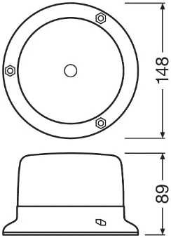ams-OSRAM RBL102 Rotating Beacon