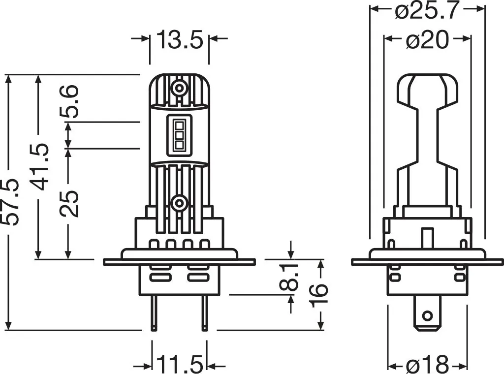 ams-OSRAM 64210DWESY-2HB Bulb, spotlight
