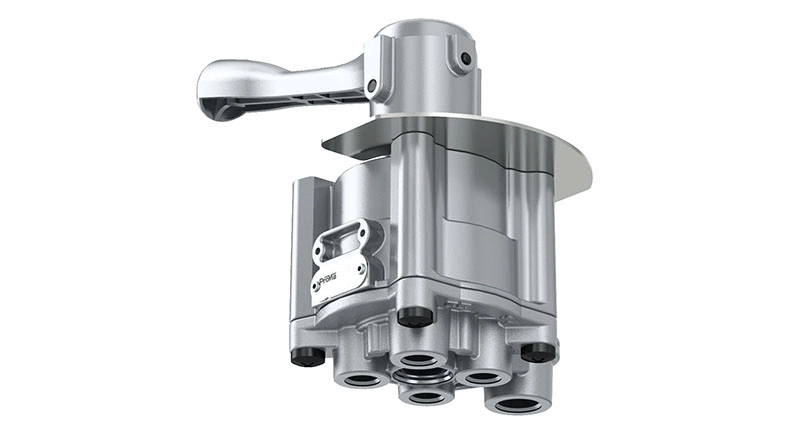 Rotary Sleeve Valve, compressed-air system PRO0321200