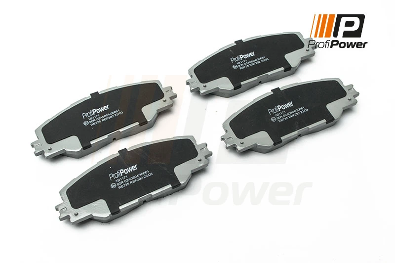 Brake Pad Set, disc brake 1B1171