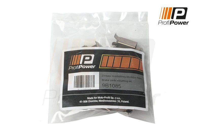 Accessory Kit, disc brake pad 9B1085