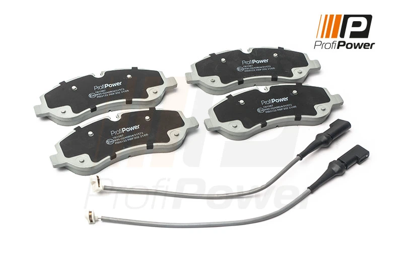 Brake Pad Set, disc brake 1B1087