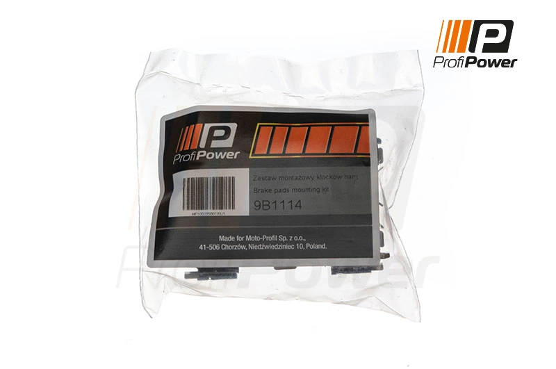 Accessory Kit, disc brake pad 9B1114