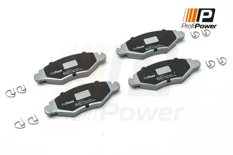 Brake Pad Set, disc brake 1B1017
