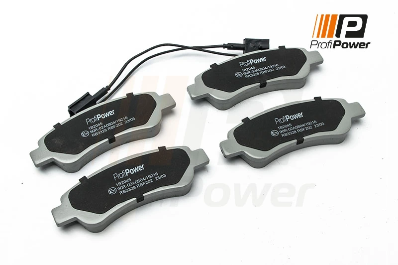 Brake Pad Set, disc brake 1B2045