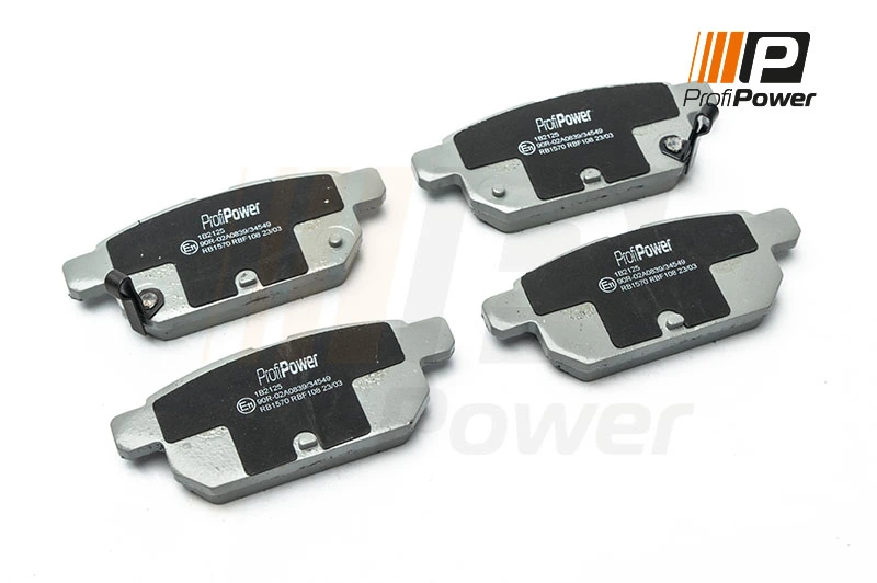 Brake Pad Set, disc brake 1B2125