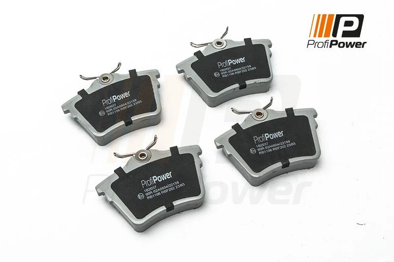 Brake Pad Set, disc brake 1B2037