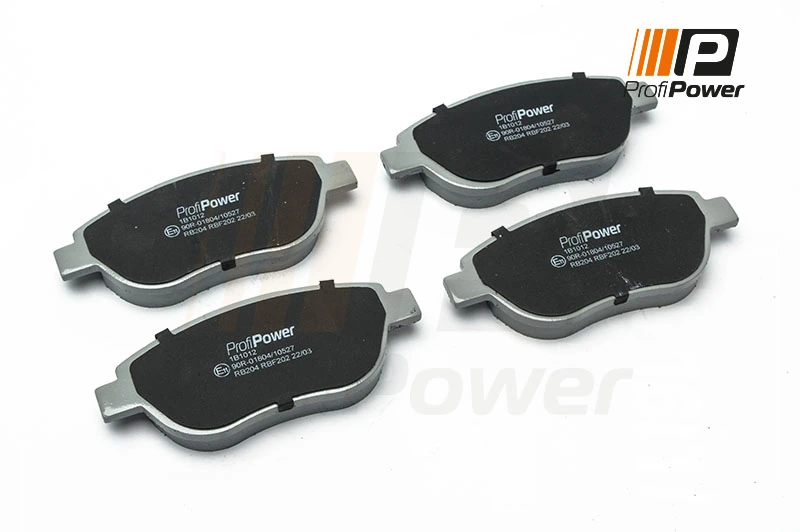 Brake Pad Set, disc brake 1B1012