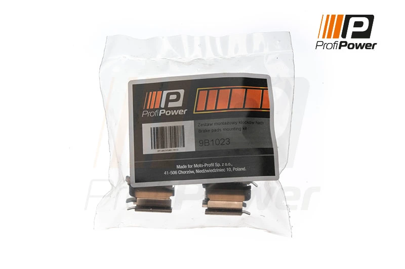 Accessory Kit, disc brake pad 9B1023