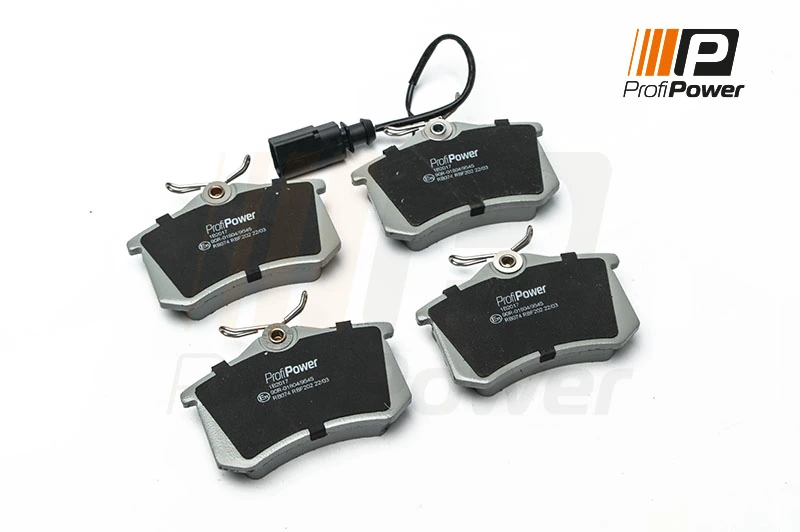 Brake Pad Set, disc brake 1B2017