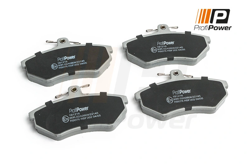 Brake Pad Set, disc brake 1B1216