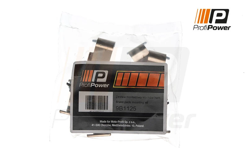 Accessory Kit, disc brake pad 9B1125