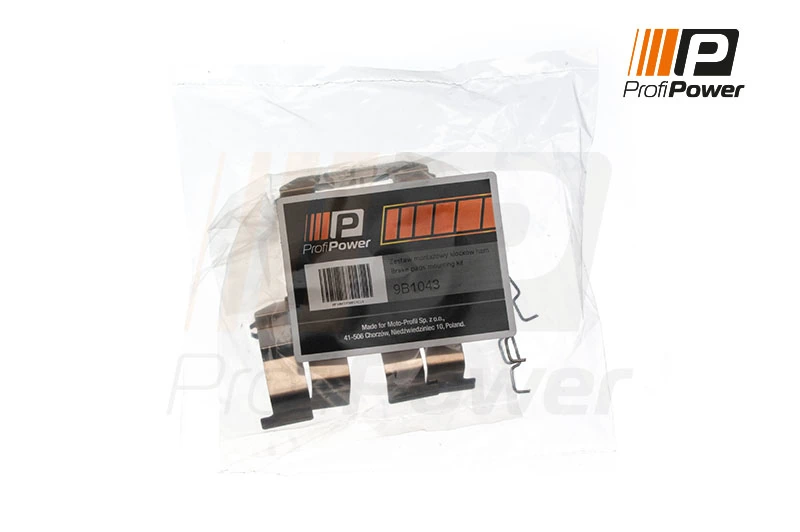 Accessory Kit, disc brake pad 9B1043