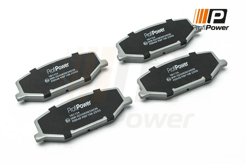 Brake Pad Set, disc brake 1B1124