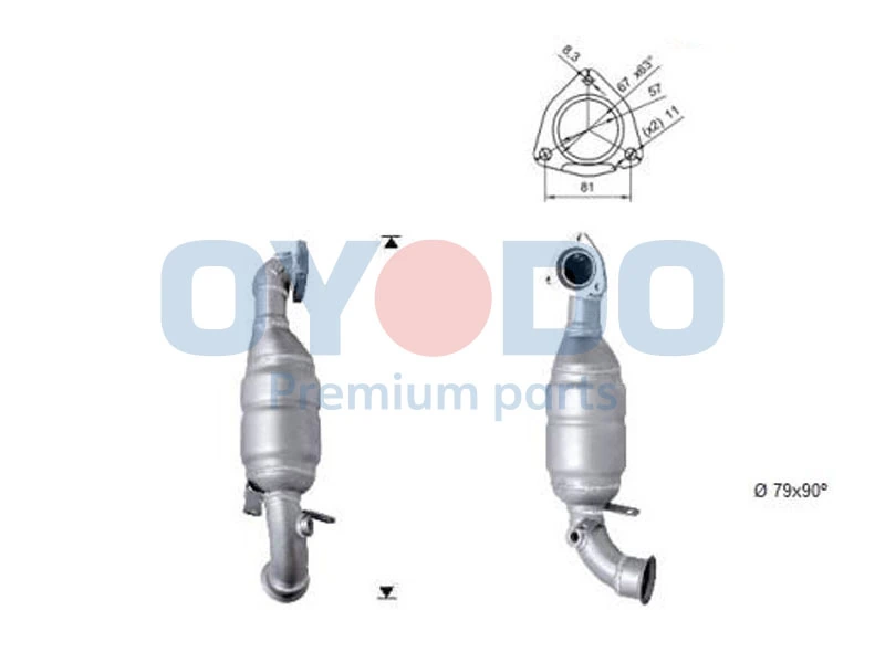 Catalytic Converter 10N0121-OYO