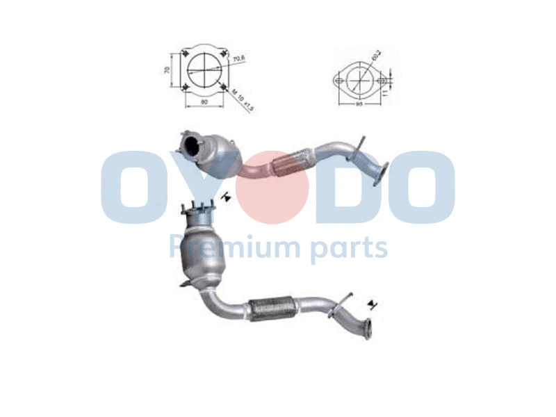 Catalytic Converter 20N0117-OYO