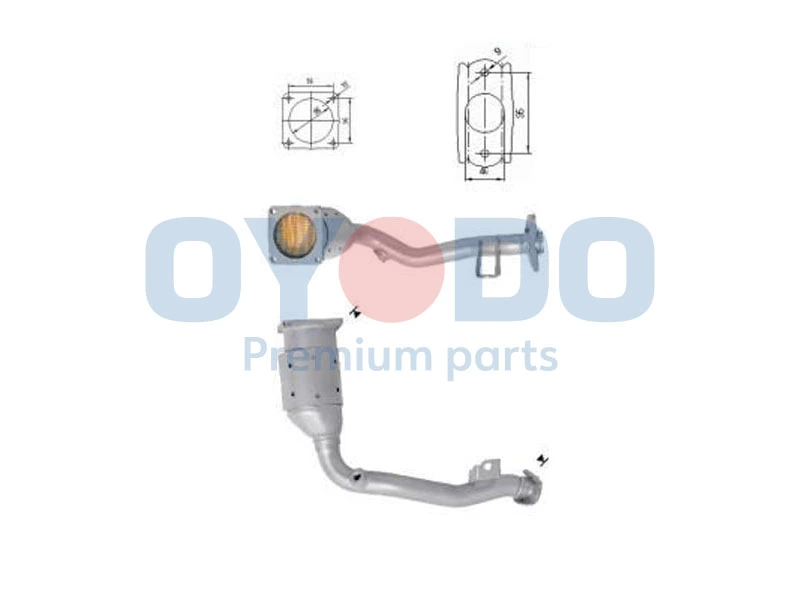 Catalytic Converter 10N0045-OYO
