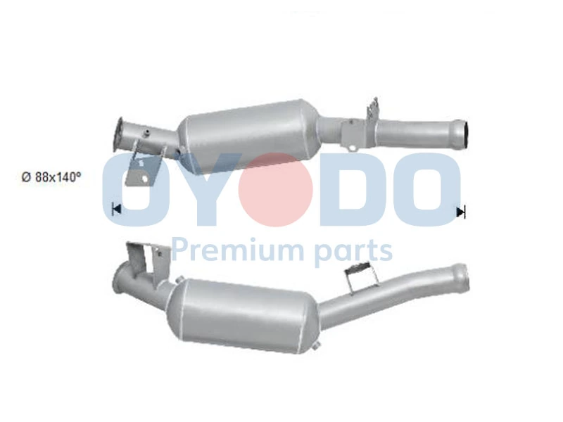 Soot/Particulate Filter, exhaust system 20N0134-OYO