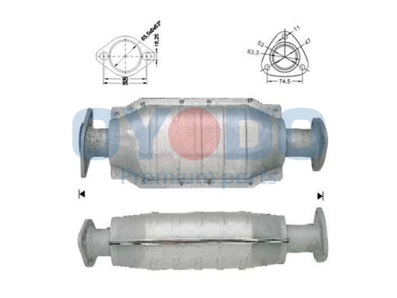 Catalytic Converter 10N0046-OYO