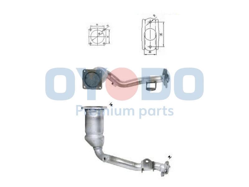Catalytic Converter 10N0074-OYO