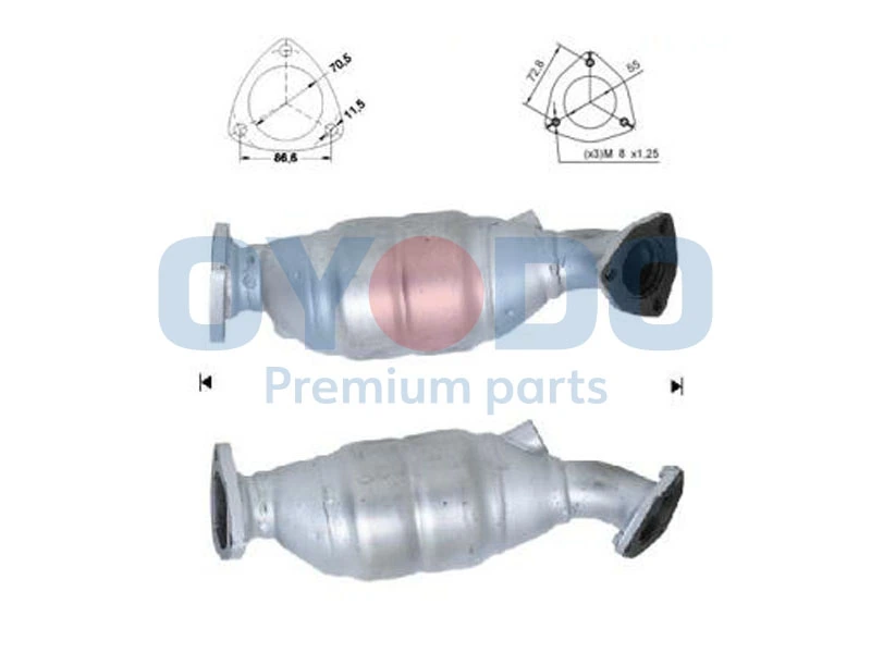 Catalytic Converter 10N0016-OYO