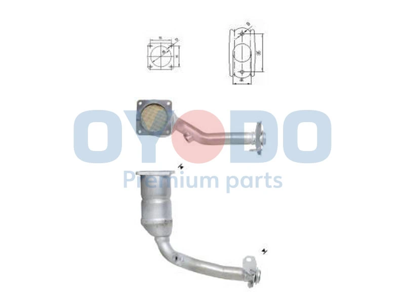 Catalytic Converter 10N0027-OYO