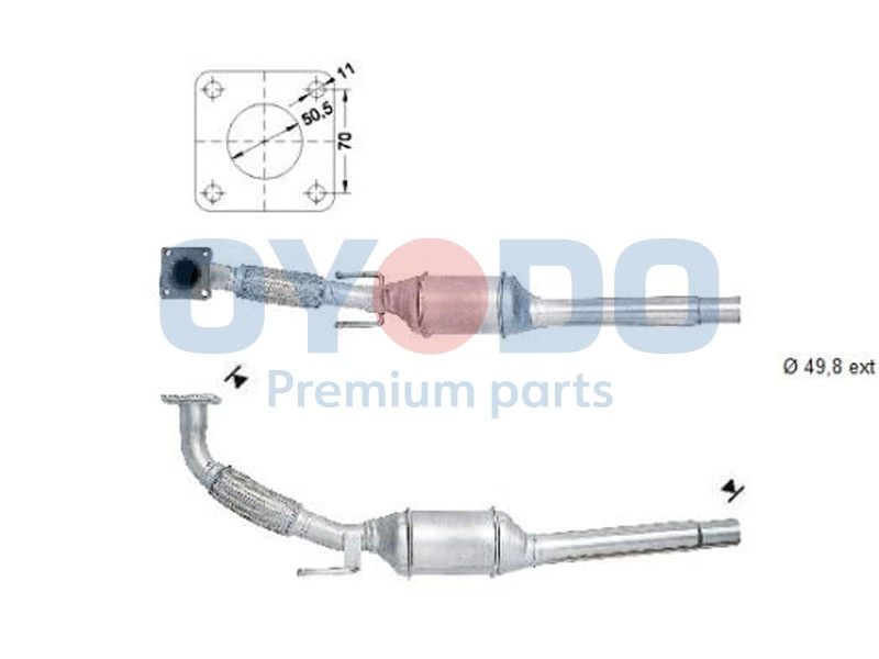 Catalytic Converter 20N0048-OYO