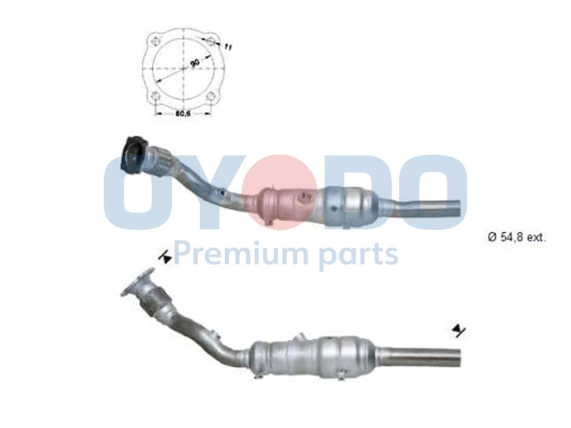 Catalytic Converter 10N0100-OYO