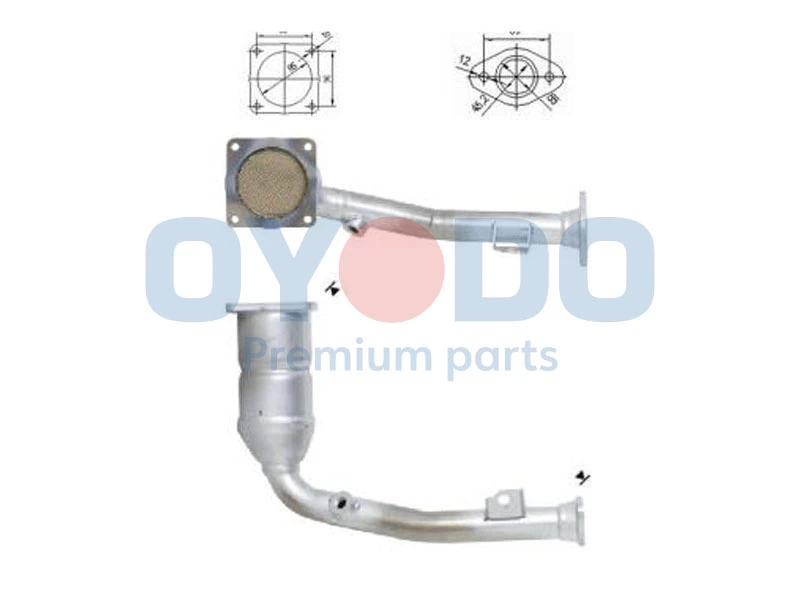 Catalytic Converter 10N0082-OYO