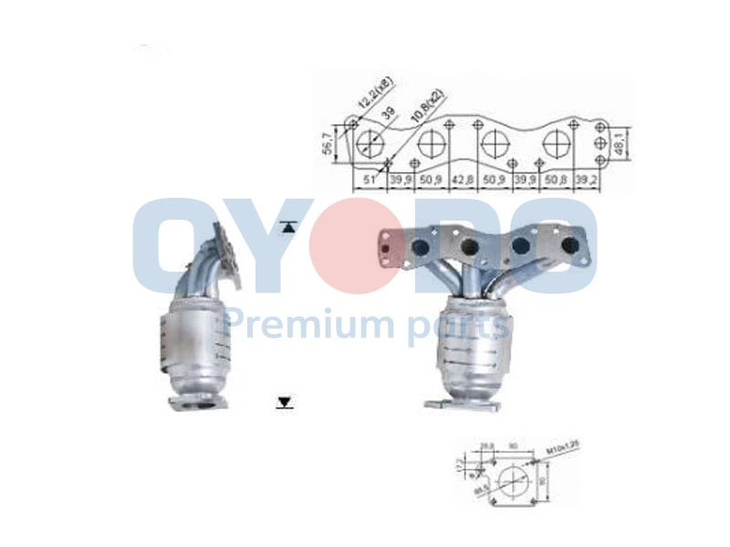 Catalytic Converter 10N0159-OYO