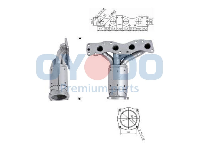 Catalytic Converter 10N0039-OYO